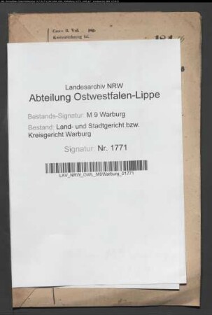 Erblasser: Hillebrand, Lorenz: