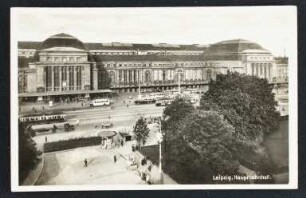 Leipzig. Hauptbahnhof.