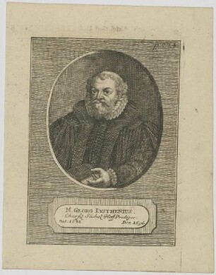Bildnis des Georg Lysthenius