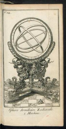 Shere Armillaire Zodiacale. 1. machine