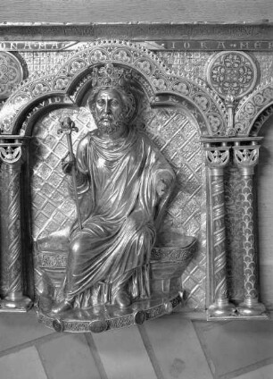 Dreikönigenschrein — Davidseite — Prophetenreihe — König David