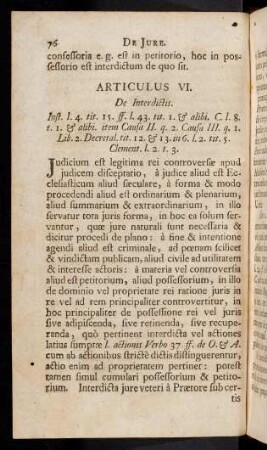 76-86, Articulus VI