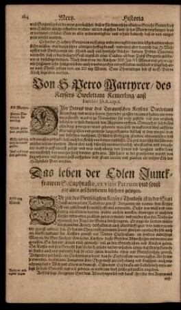 Das leben der Edlen Junckfrawen S. Euphrastiae, ...