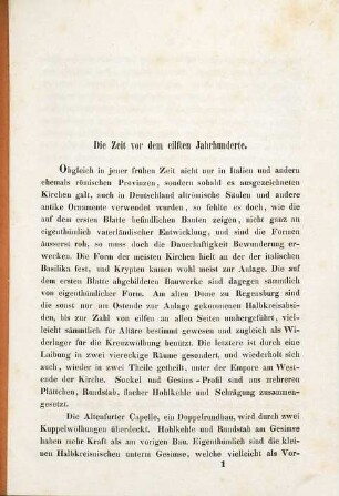 Geschichts-Abriss der deutschmittelalterlichen Baukunst zu einem Atlas mit bildlich geometrischen Darstellungen auf 48 Blaettern : Von Georg Gottfried Kallenbach