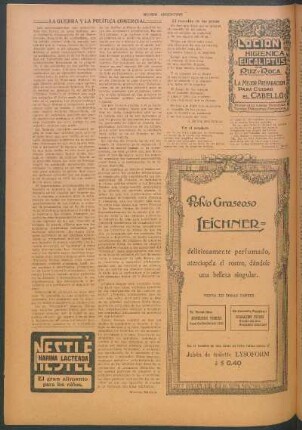 La guerra y la política comercial