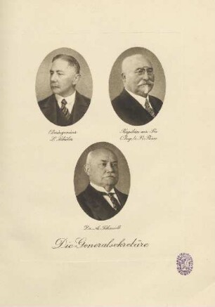 Die Generalsekretäre