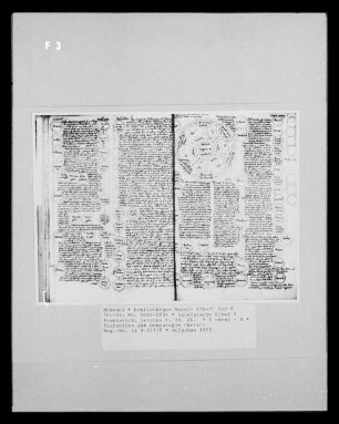 Lateinische Bibel — Textseiten zur Genealogie Christi, Folio 5 verso - 6