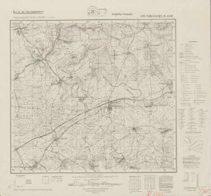 6905 Falkenberg b. St. Avold, Topographische Karte 1:25000