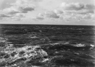 Auf offener See : Unterwegs auf dem Atlantischen Ozean.