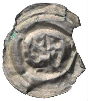 Fundmünze, Brakteat, 1230 - 1290