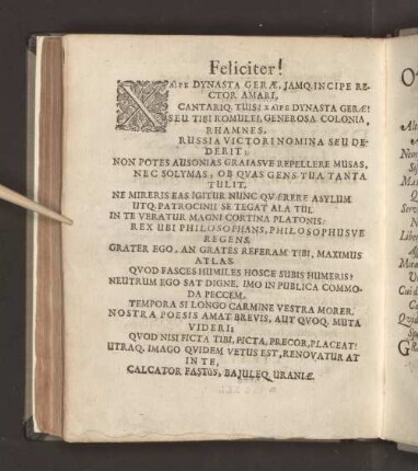 Feliciter! [u. a.]