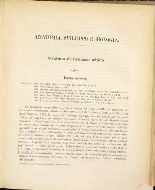 Gammarini del Golfo di Napoli : monografia, 1. Text