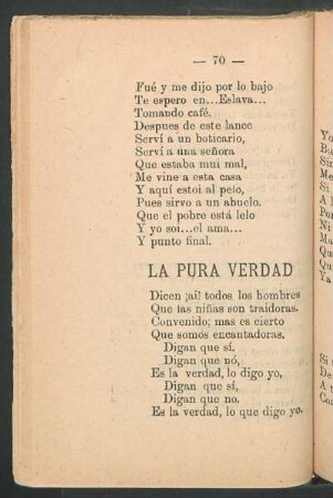 La pura verdad