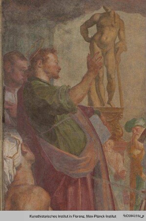 Zyklus mit Martyrien der Apostel und Tugendallegorien : Martyrium des Heiligen Thomas