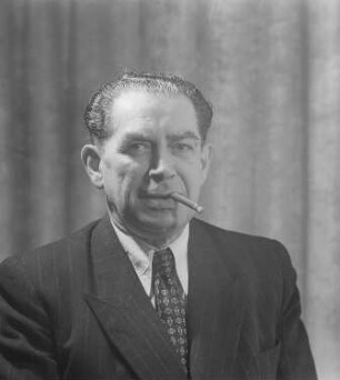 Porträt des Regisseurs Hans Rodenberg : Porträt von Hans Rodenberg