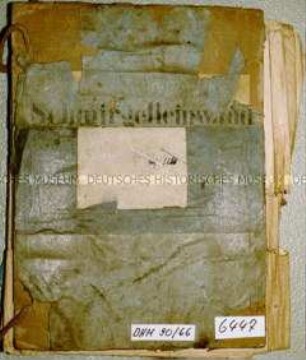 Mappe mit Inhalt "Schmirgelleinwand"