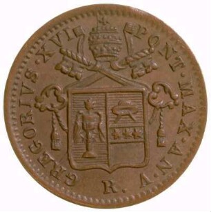 Münze, Quattrino, 1835