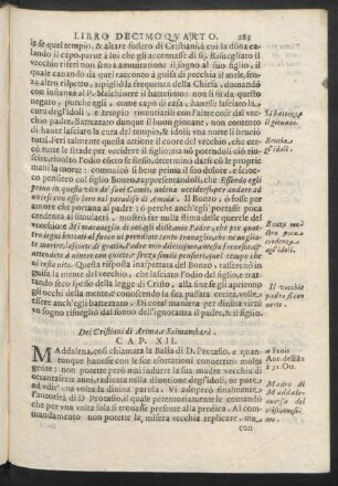 Cap. XII. Dei Cristiani di Arima, e Scimambarà