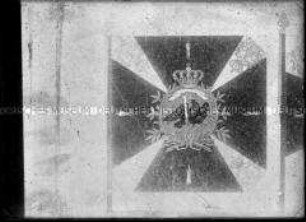 Darstellung einer Fahne der preußischen Artillerie von 1810