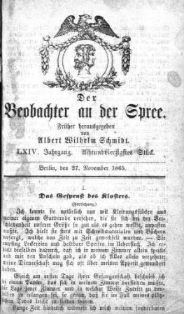 48. Stück, 27. November 1865