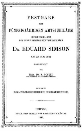 Zur Literärgeschichte des Corpus iuris civilis