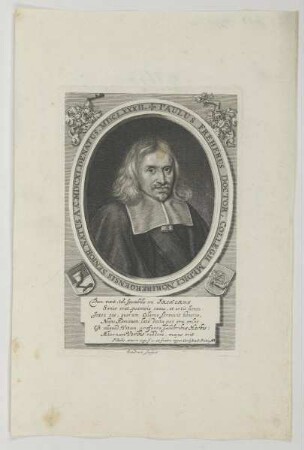 Bildnis des Paulus Freherus