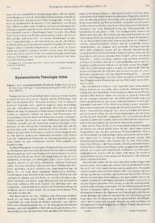 759-760 [Rezension] Eibach, Ulrich, Experimentierfeld: Werdendes Leben