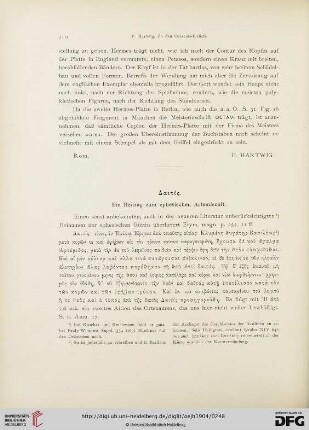 7: Daitis : ein Beitrag zum ephesischen Artemiscult