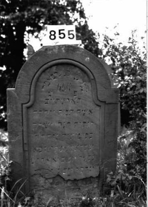 Grabstein 855