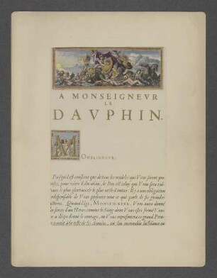 A Monseignevr le Davphin.
