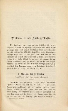 Probleme im Aposteltexte : neu erörtert