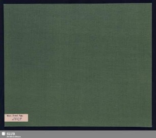 Eigenhändiger Brief - Mscr.Dresd.App.2609
