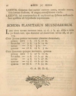 Schema planetarum secundariorum.