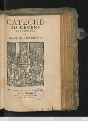CATECHE=||SIS RECENS || RECOGNITA,|| A || DAVIDE CHYTRAEO.||