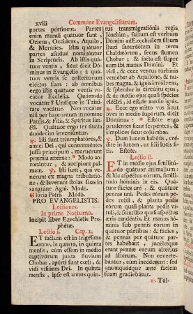 xviii-li, Commune Evanglistarum.-Commune plurimorum Martyrum.