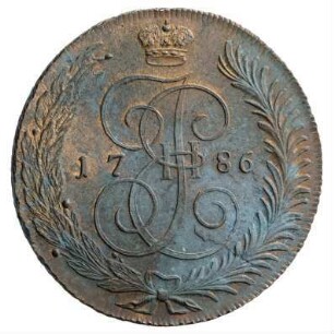 Münze, 5 Kopeken, 1786