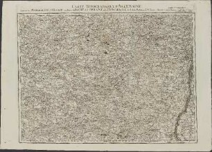 Karte 39: Carte Topographique D'Allemagne : Contenant le Margraviat de l'Alsace ...