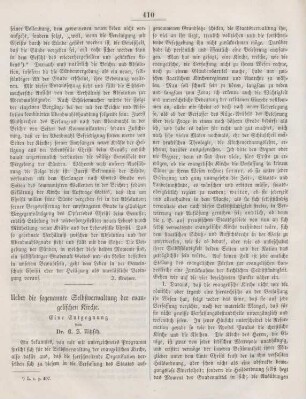 410-414 Ueber die sogenannte Selbstverwaltung der evangelischen Kirche : eine Entgegnung