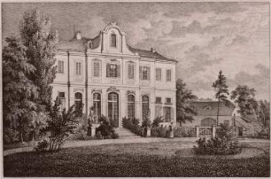Gartenpalais des Geh. Rats Dr. C. G. Carus