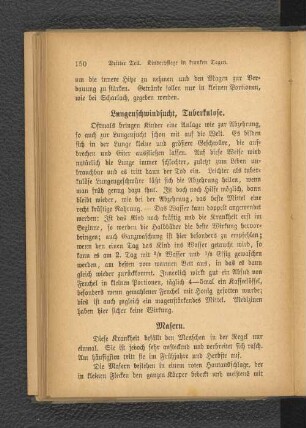 Lungenschwindsucht, Tuberkulose.