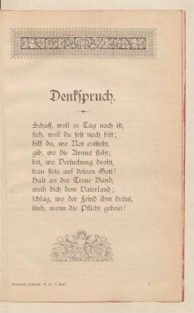 Denkspruch