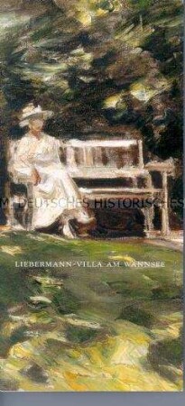 Ausstellungsführer der "Liebermann-Villa" in Berlin