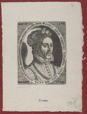 Bildnis des Ianus Dousa