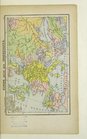 Europa unter den Hohenstaufen