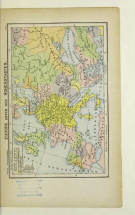 Europa unter den Hohenstaufen