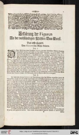 Das erste Capitel: Vor Horizontalen Mühl-Rädern
