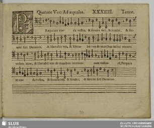 XXXIIII. Praeparate corda vestra