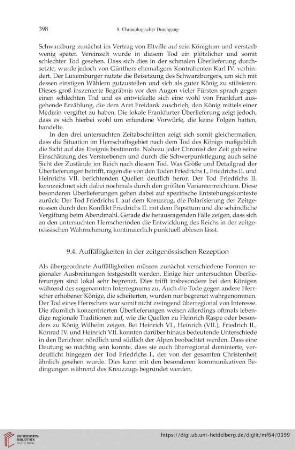 Auffälligkeiten in der zeitgenössischen Rezeption