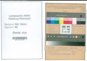 Entnazifizierung Kurt Stiehler , geb. 26.06.1912 (Bergmann)
