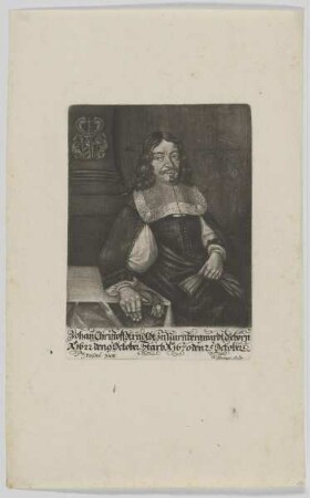 Bildnis des Johan Christoff Arnoldt